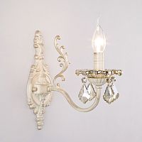 Бра однорожковое Eurosvet E14 Белый с золотом картинка 